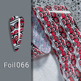 ACOS Transfer Foil Roll - Black Red Foil - Lashmer